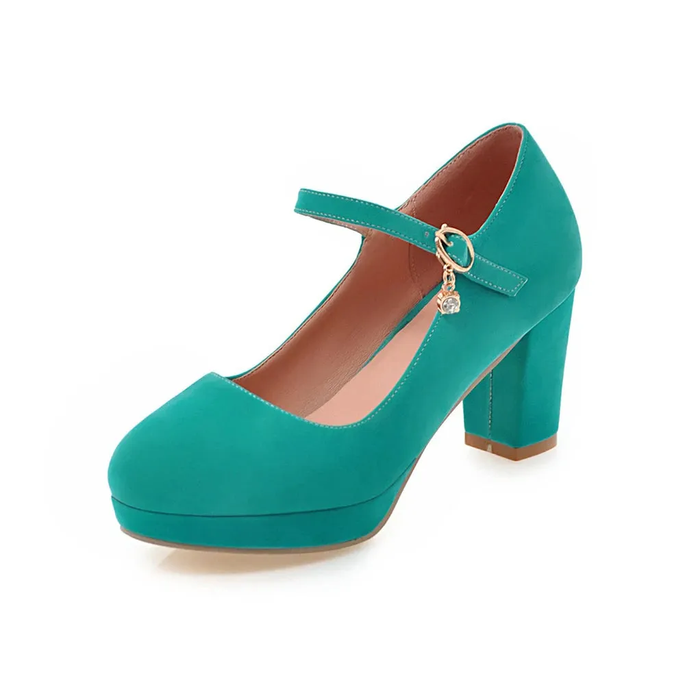 Classic Velvet High Heels Shoes Female Sexy Straps Black Blue Womens Heeled Platform Everyday Casual Shoes Dress Pumps Ladies