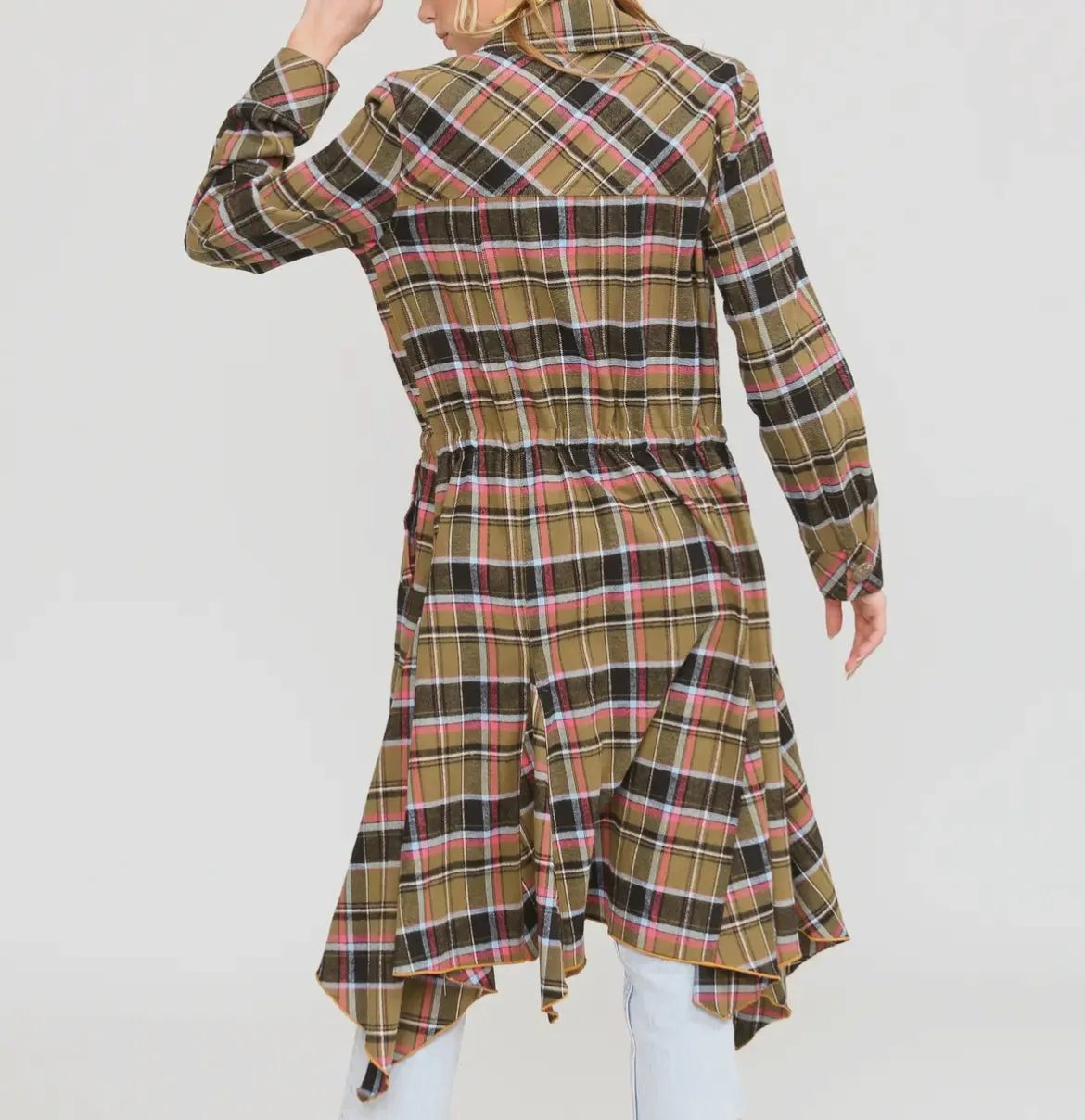 Coco Plaid Jacket Dress