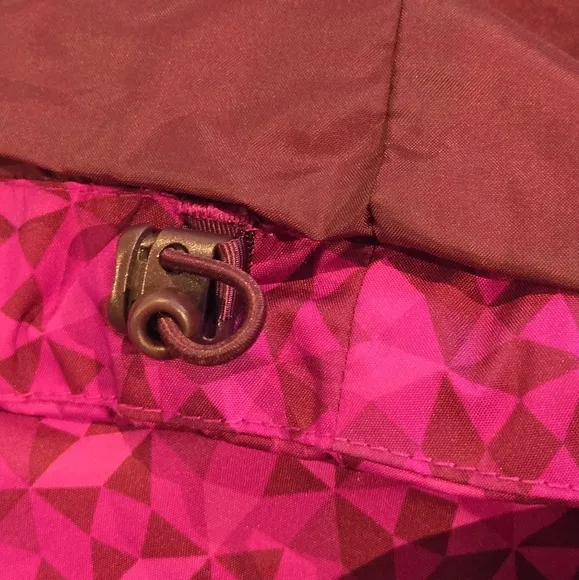 Columbia Outer West Interchange 3-in-1 Winter Jacket in Bright Plum Print  - Med