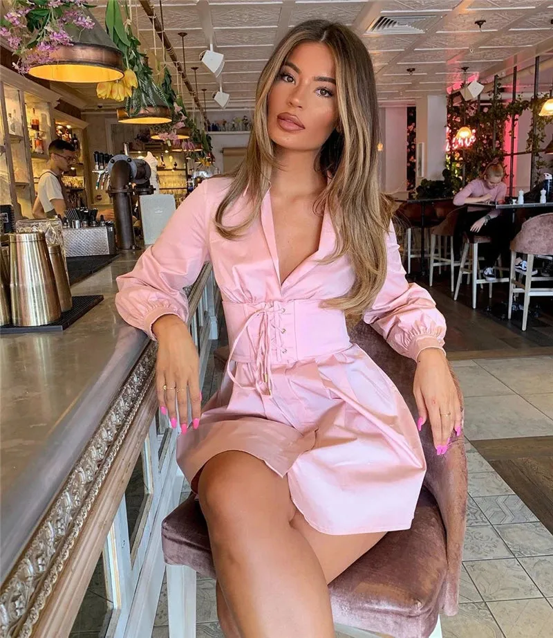 Colysmo Long Sleeve Dress For The Office Lady