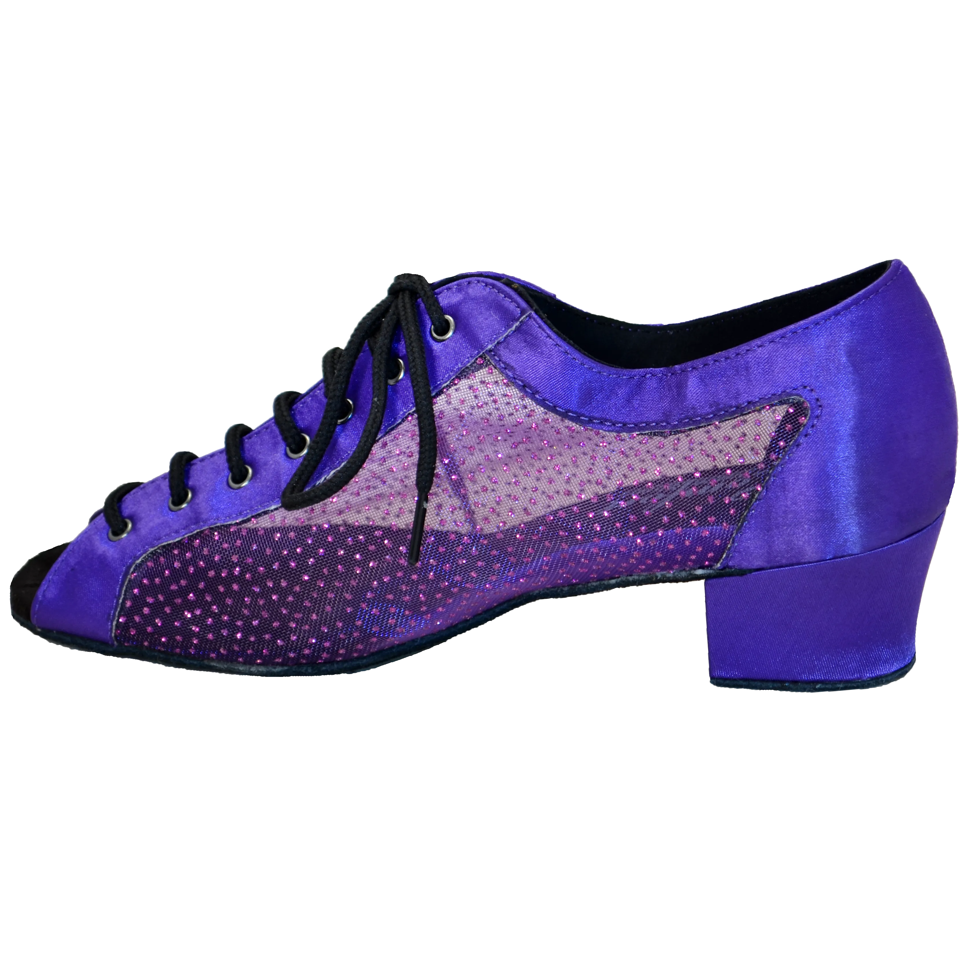 Comfort Classic - Purple Satin / Purple Dot Mesh