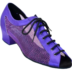 Comfort Classic - Purple Satin / Purple Dot Mesh