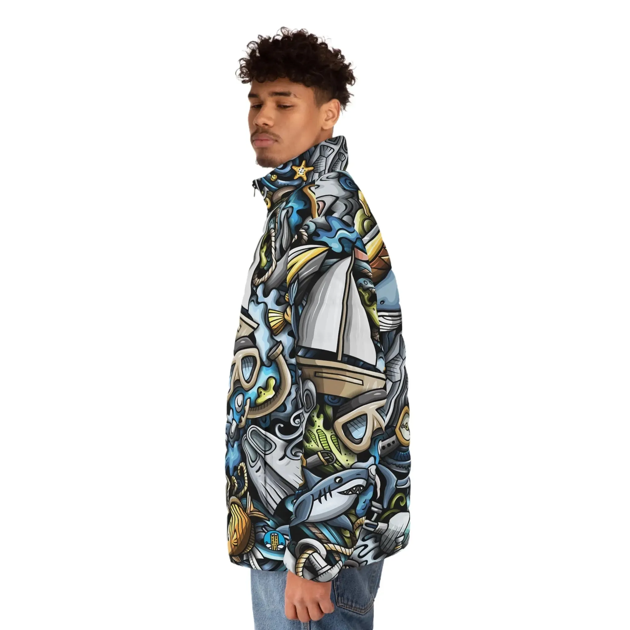 Dapper Diver Puffer Jacket