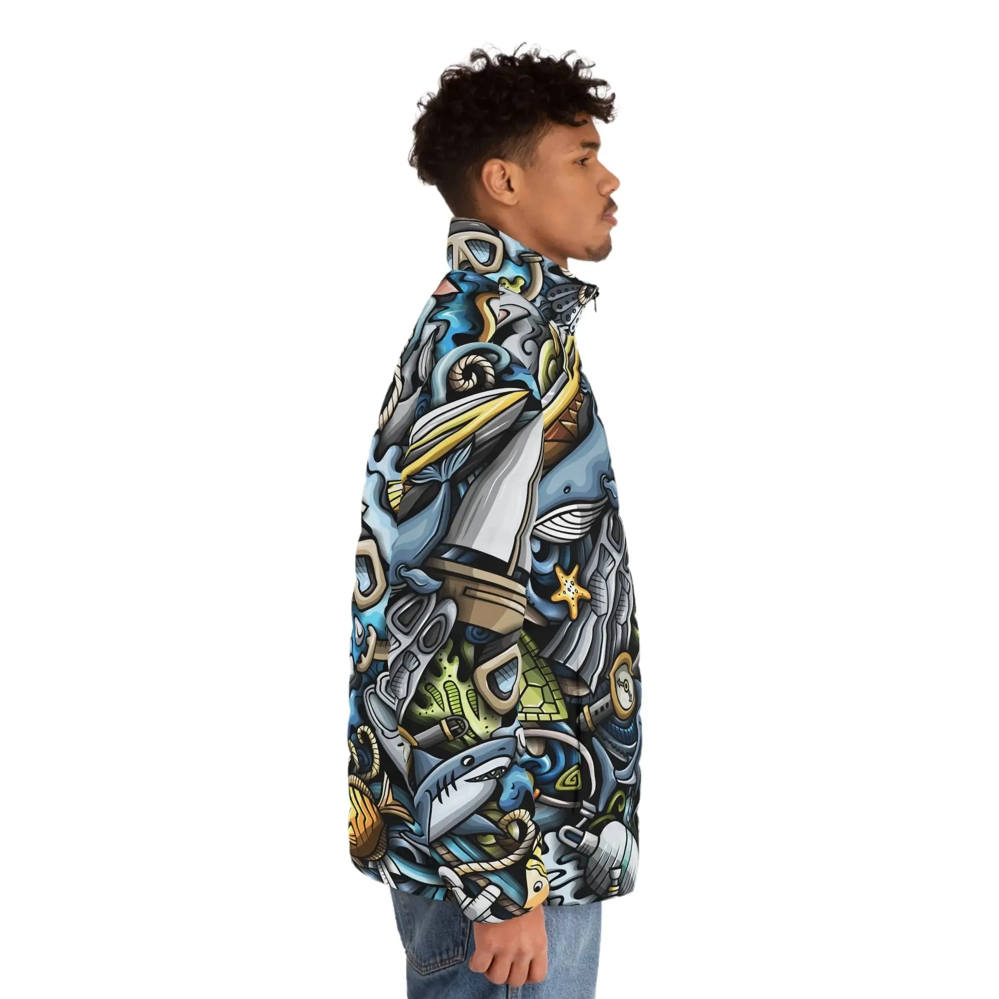 Dapper Diver Puffer Jacket