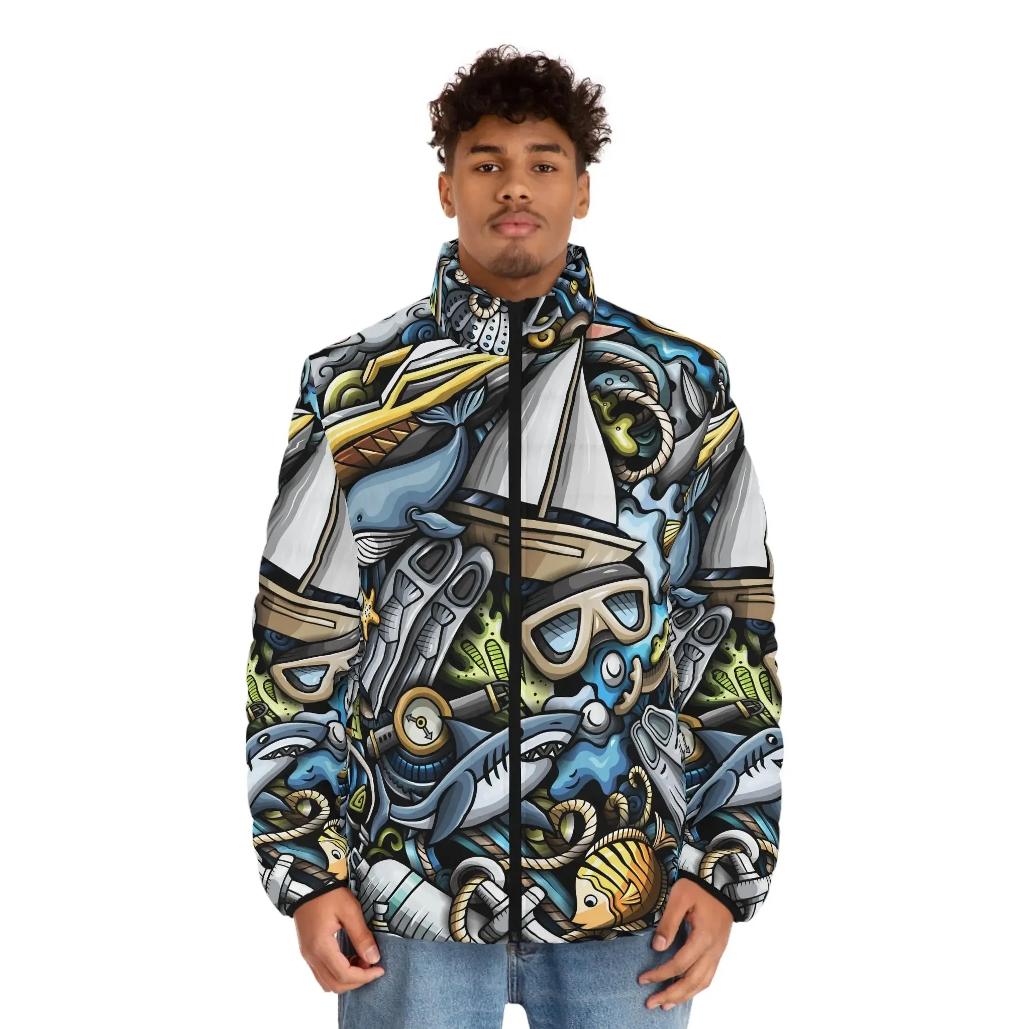 Dapper Diver Puffer Jacket