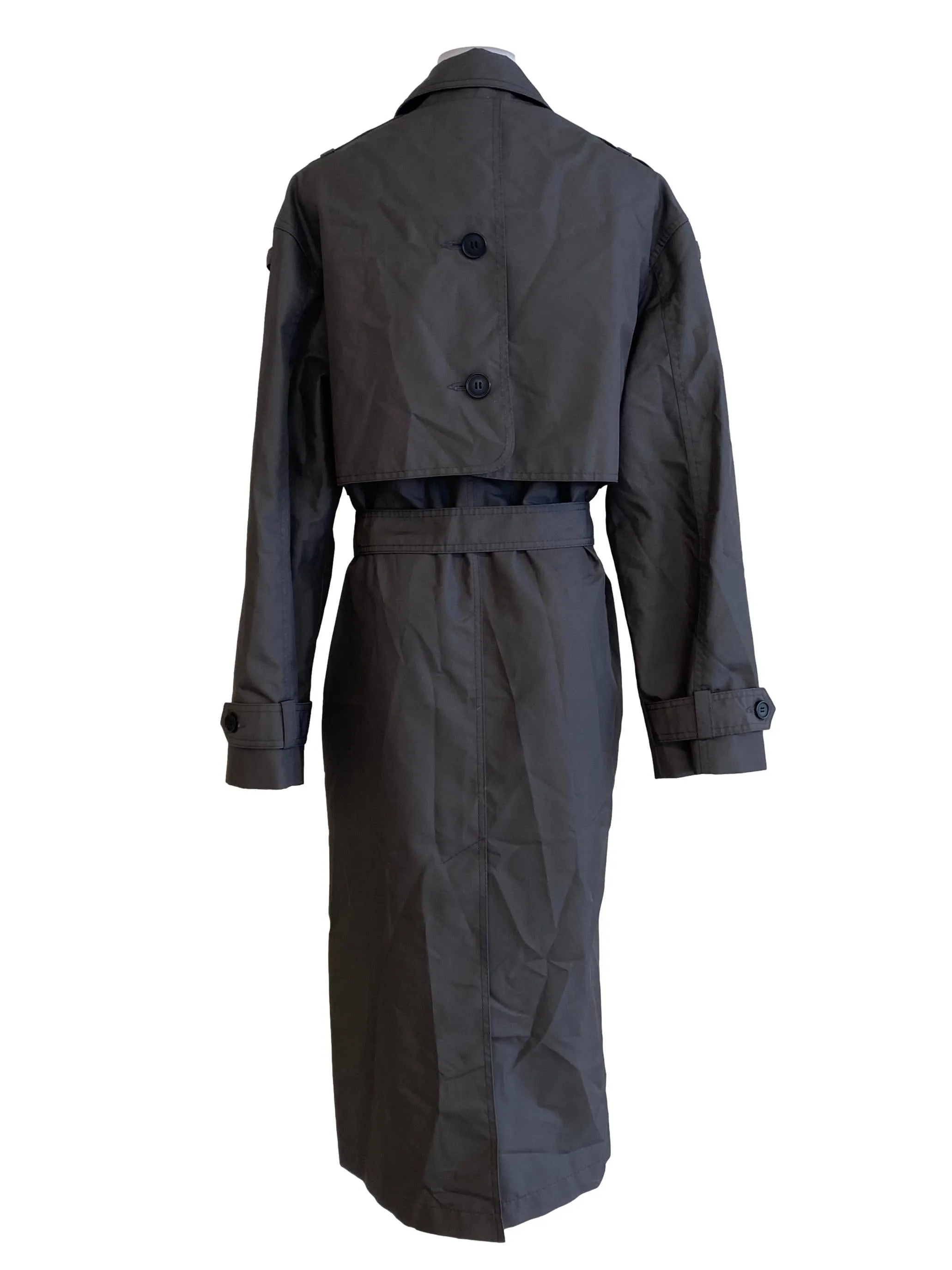 Dark Grey Trench Coat