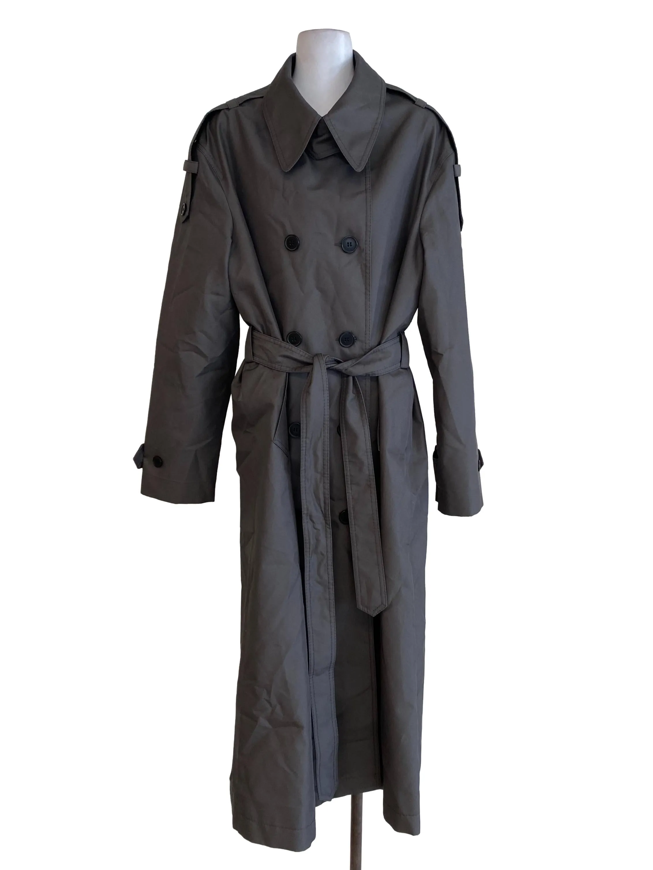 Dark Grey Trench Coat