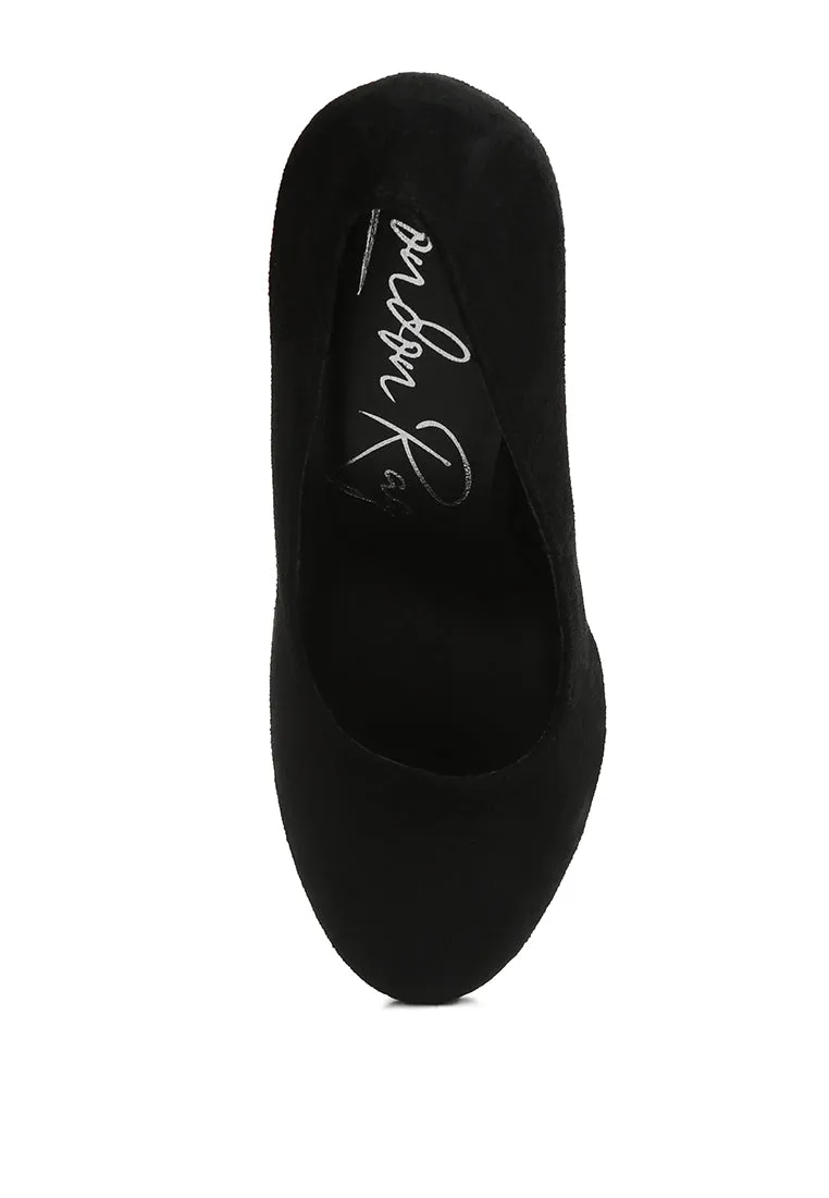 Delia Seude Block Heel Pumps