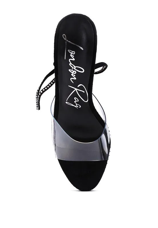 DIAMANTE PLATFORM HEELS
