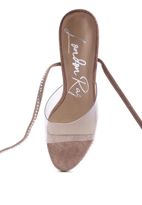 DIAMANTE PLATFORM HEELS