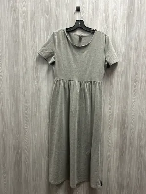 Dress Casual Maxi By Shein In Grey, Size: L