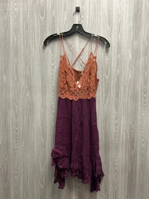 Dress Casual Short By Free People In Purple, Size: M