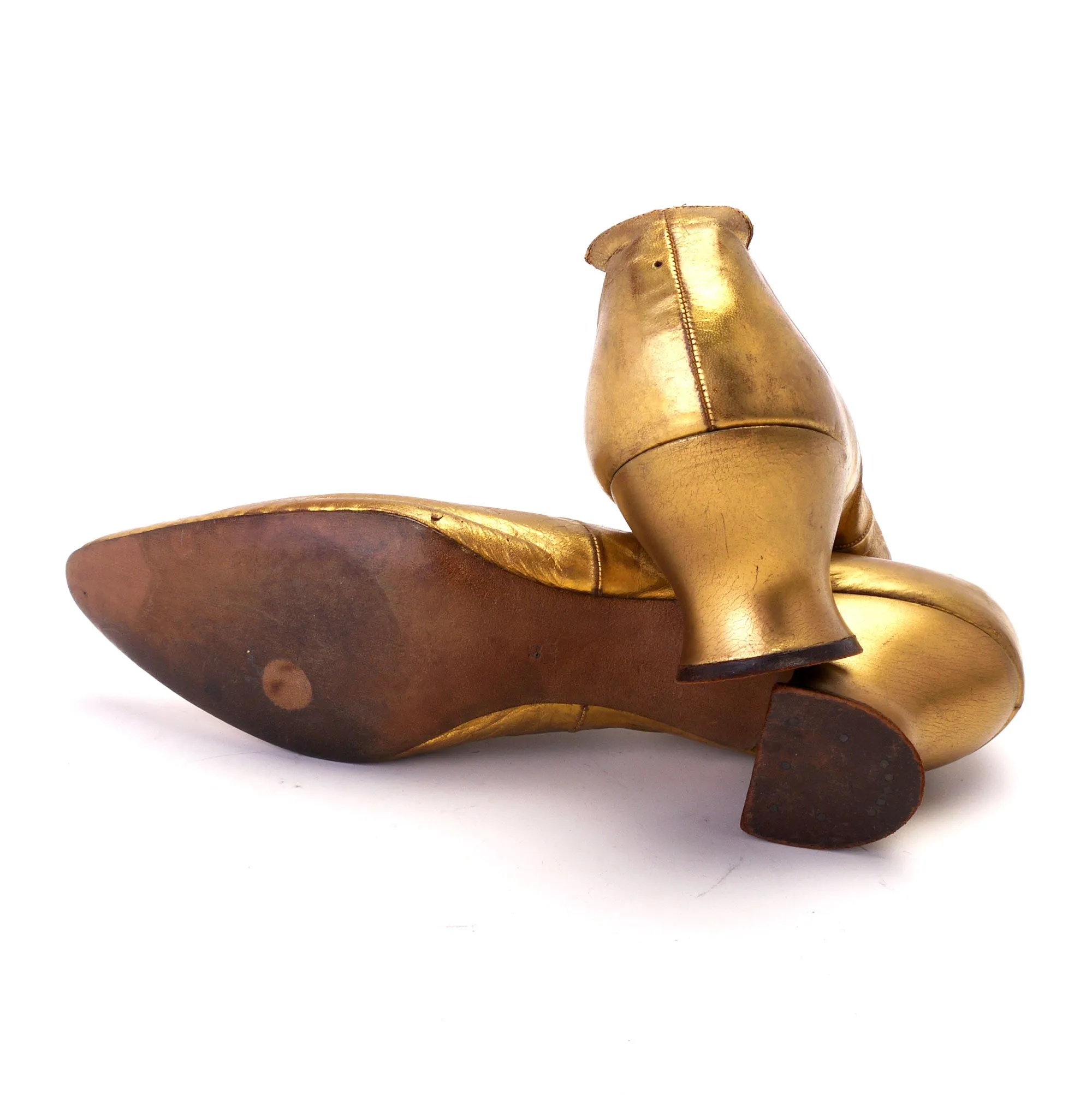 Edwardian Gold Pumps by William Whiteley's