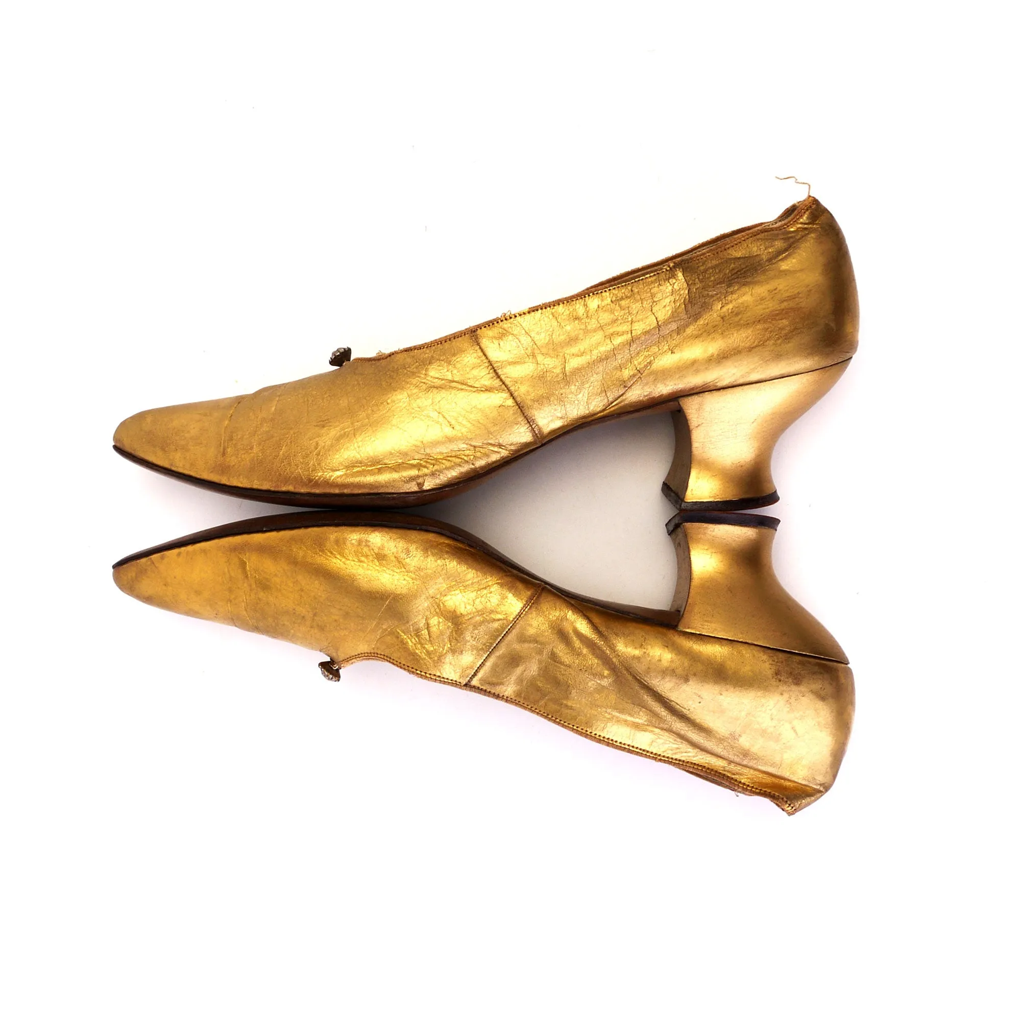 Edwardian Gold Pumps by William Whiteley's