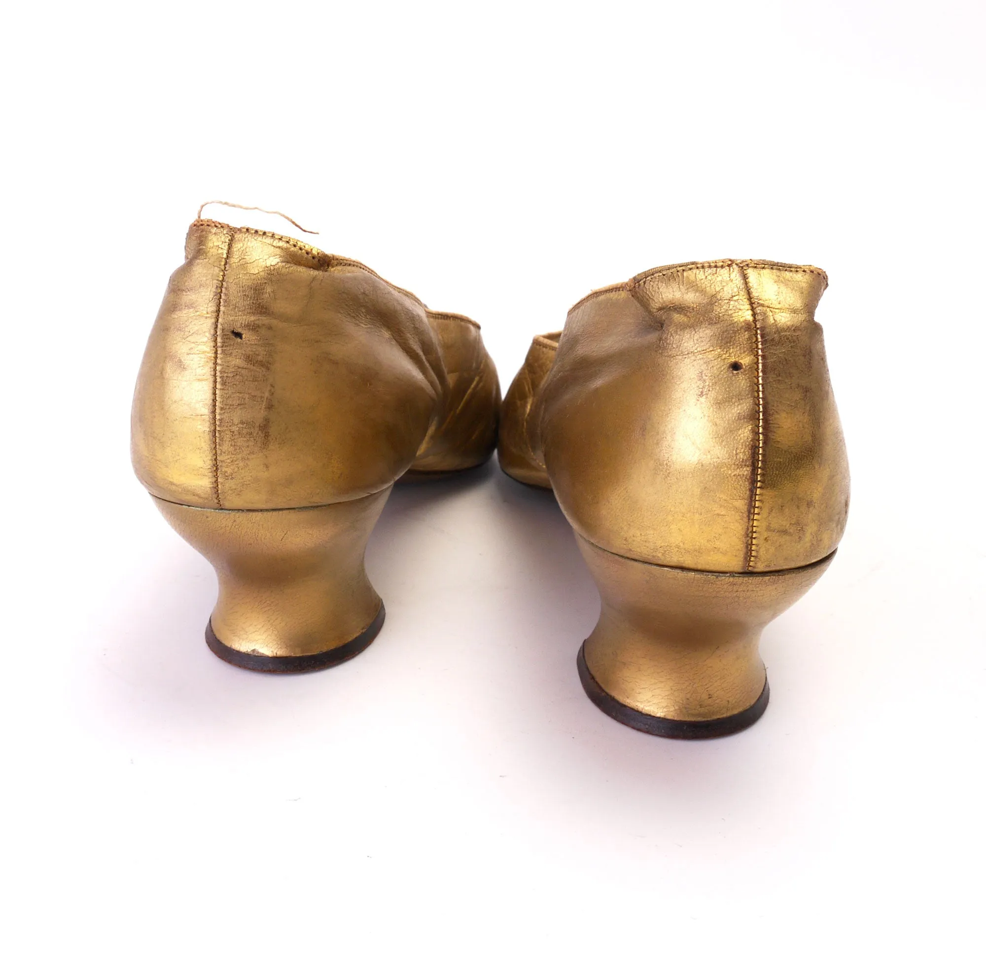 Edwardian Gold Pumps by William Whiteley's