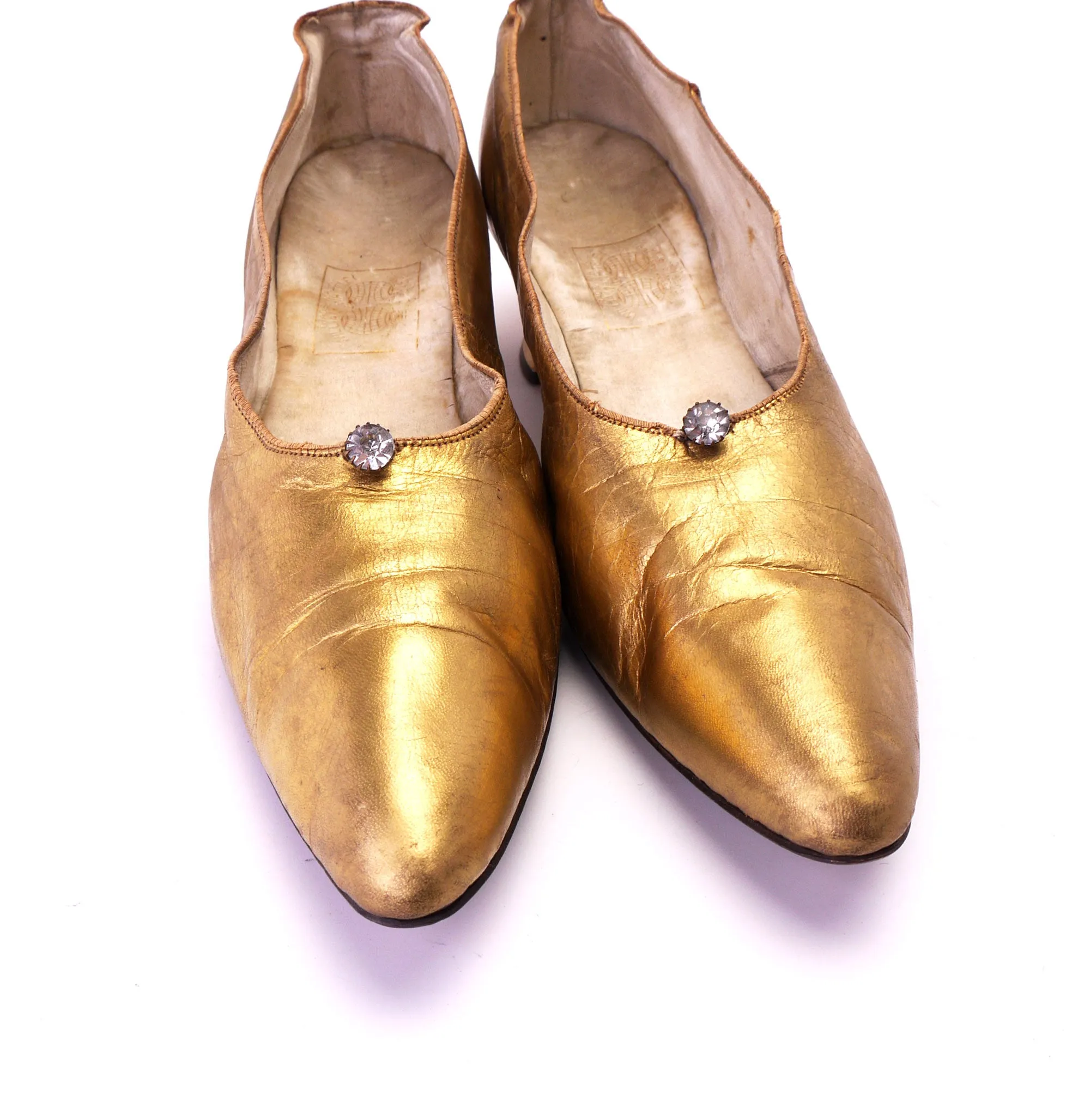 Edwardian Gold Pumps by William Whiteley's