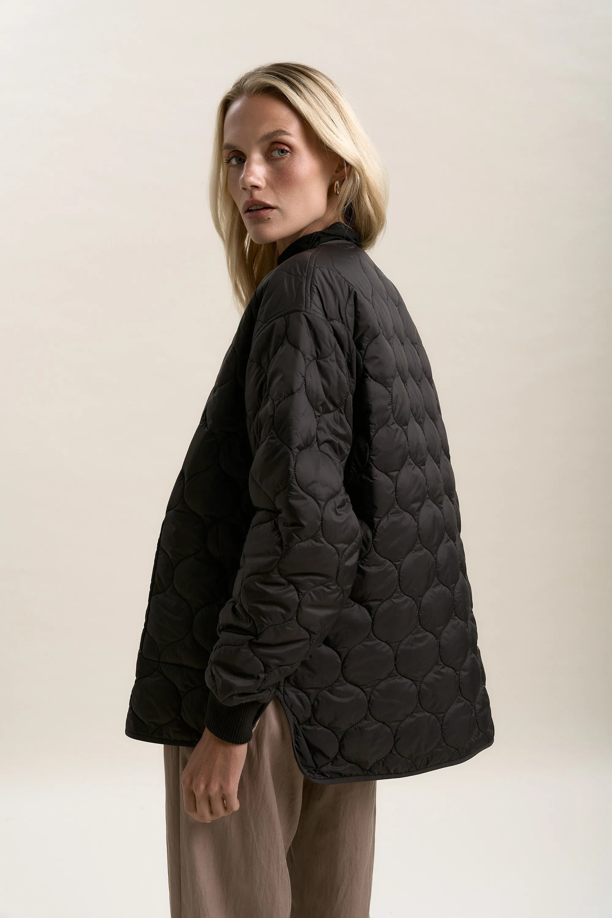 Elementary Mckenna Reversible Quilted Puffer