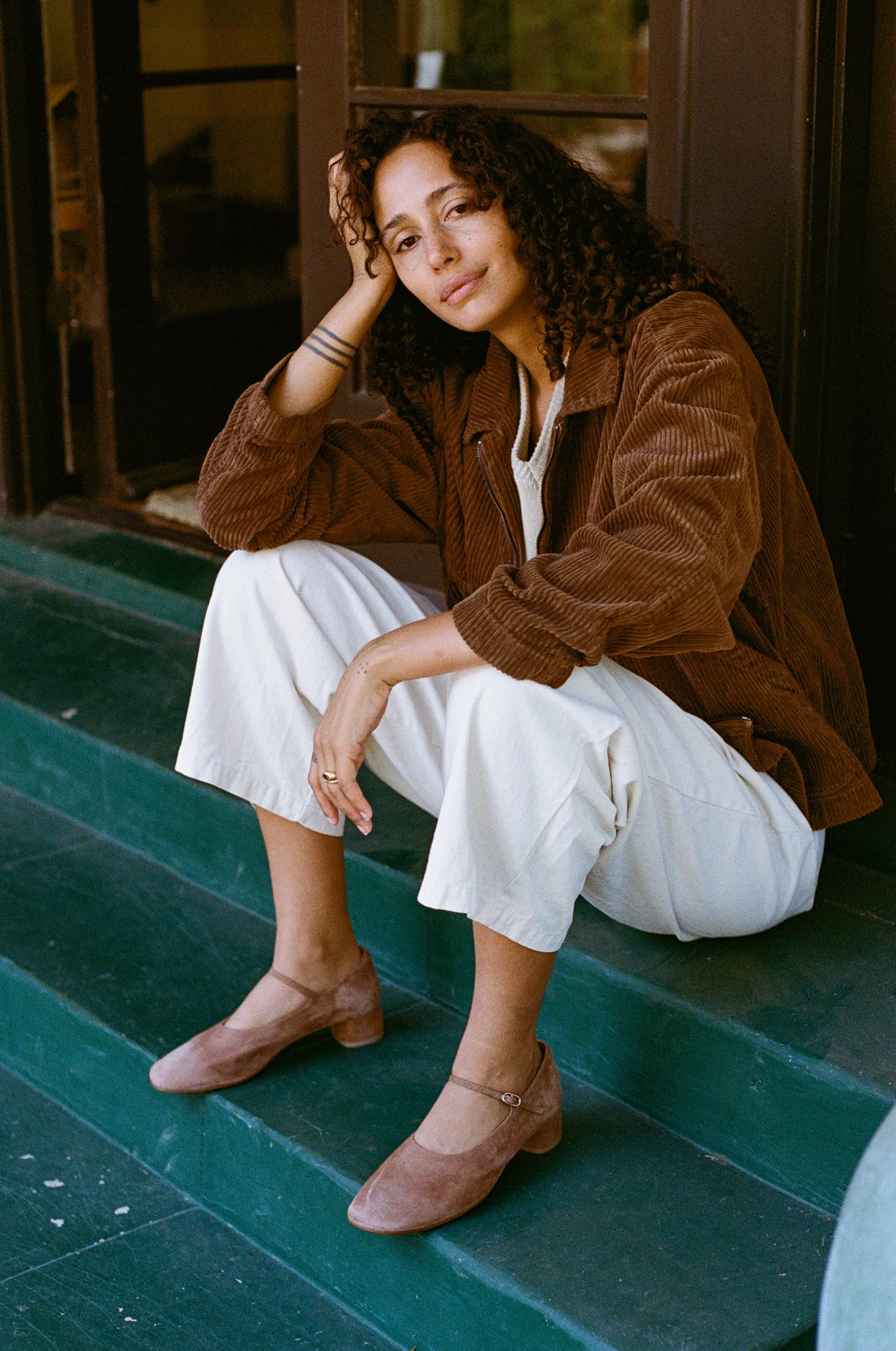 Ema in Clay Suede