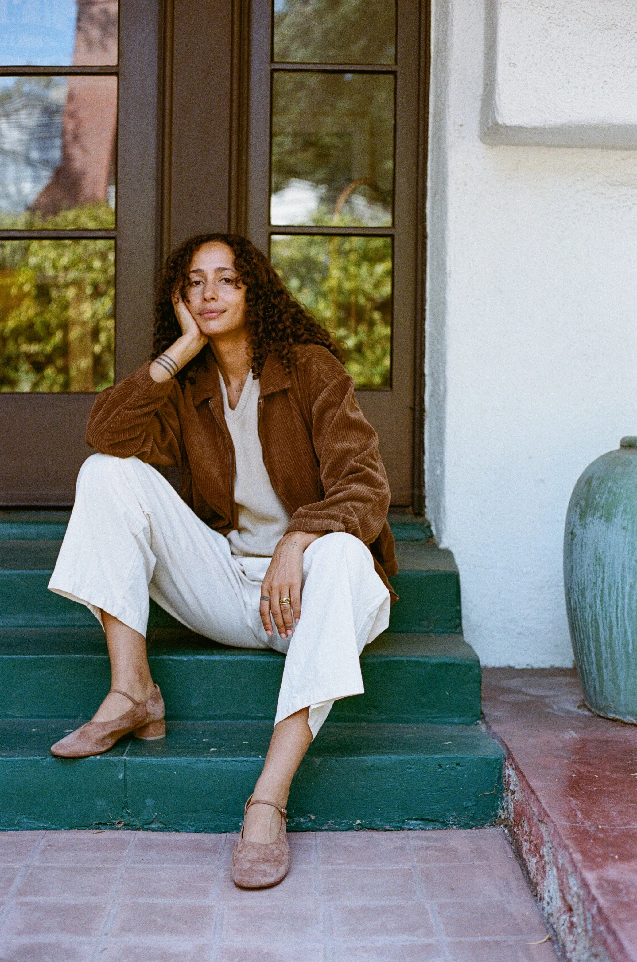 Ema in Clay Suede