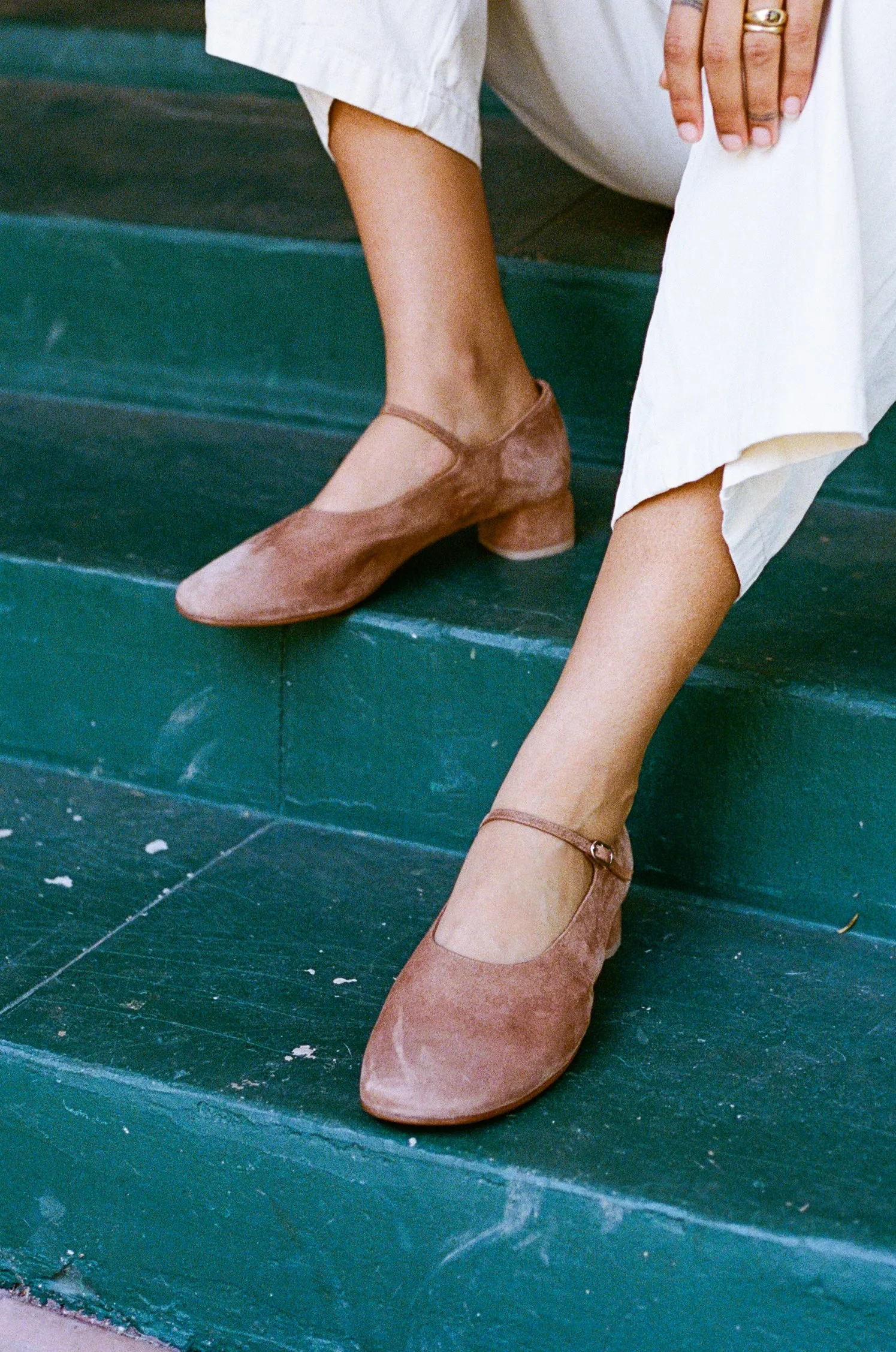 Ema in Clay Suede
