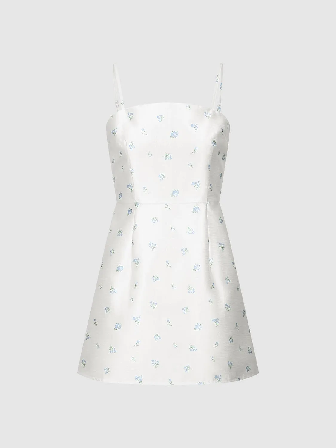 Floral Cami A-Line Dresses