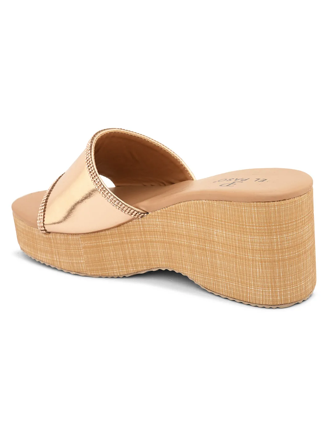Gilded Glow Wedge For Women