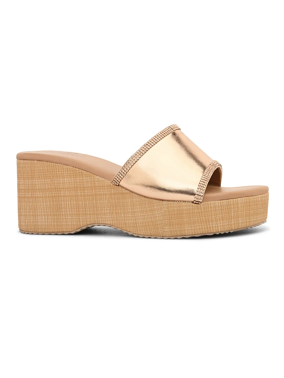 Gilded Glow Wedge For Women