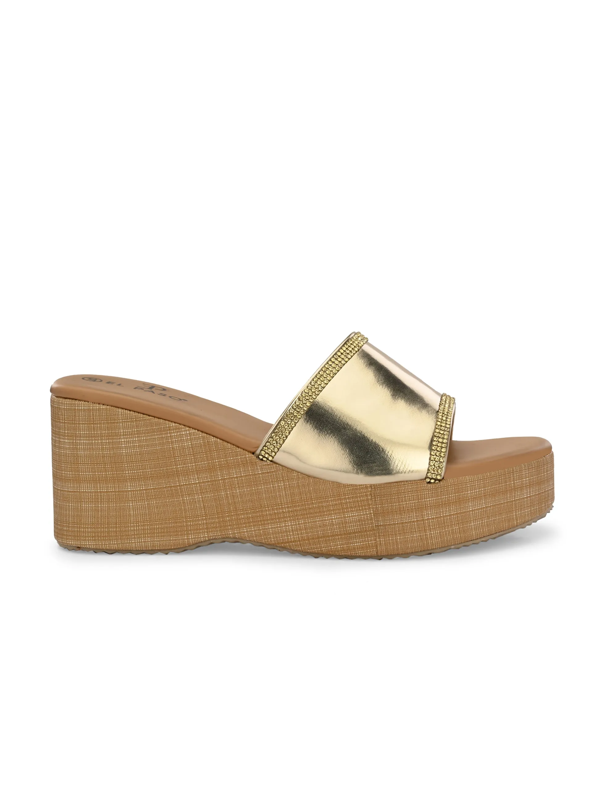 Gilded Glow Wedge For Women