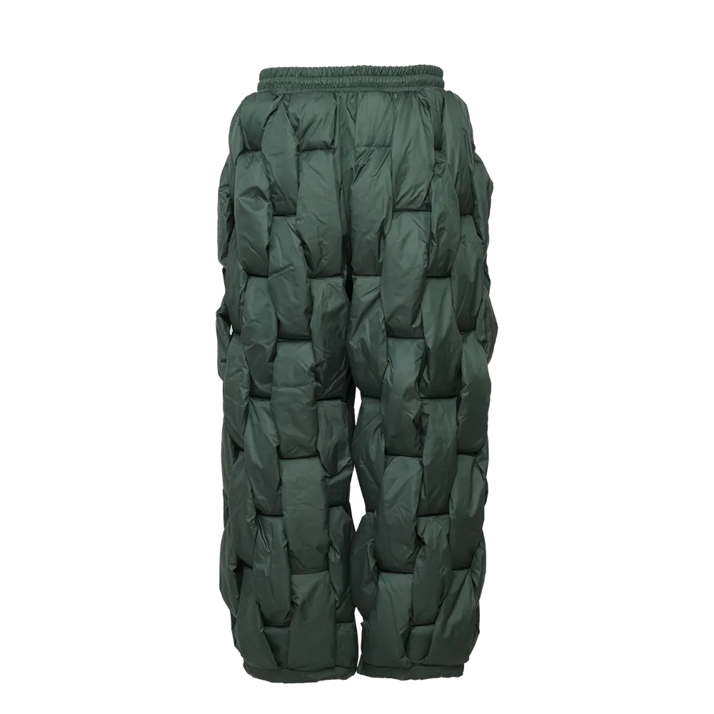 GLACIER PANT – Green Weave Pant