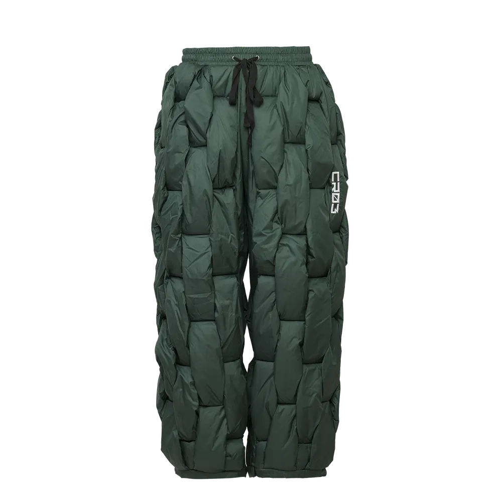 GLACIER PANT – Green Weave Pant