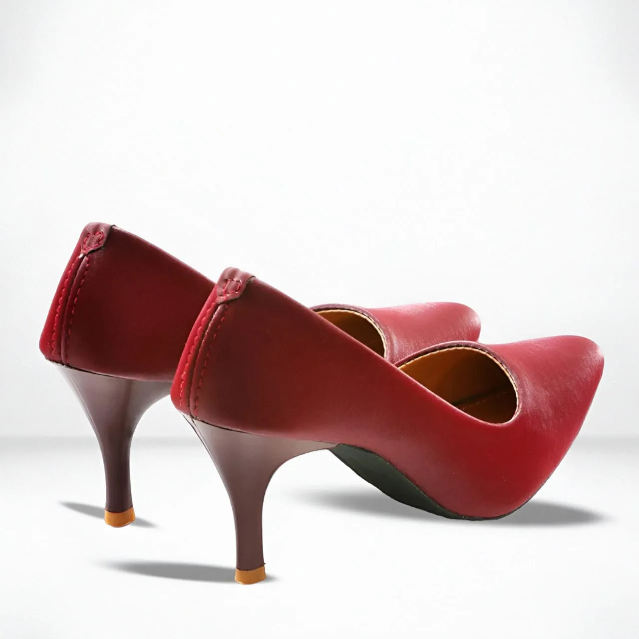 Glamorous Red Toe Heels