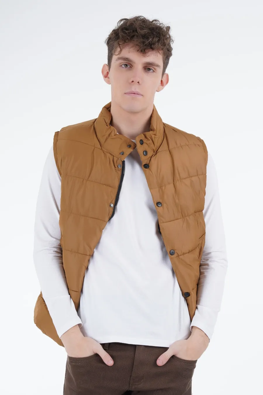 Golden Puffer Gilet