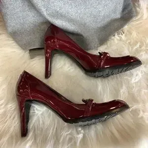 Gucci "Horsebit Accent Leather" Heels