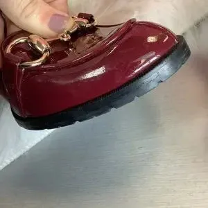 Gucci "Horsebit Accent Leather" Heels