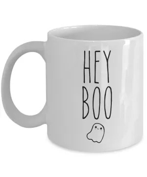 Hey Boo Mug Coffee Cup Funny Gift