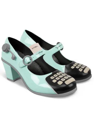 Hot Chocolate Design Typewriter Heels