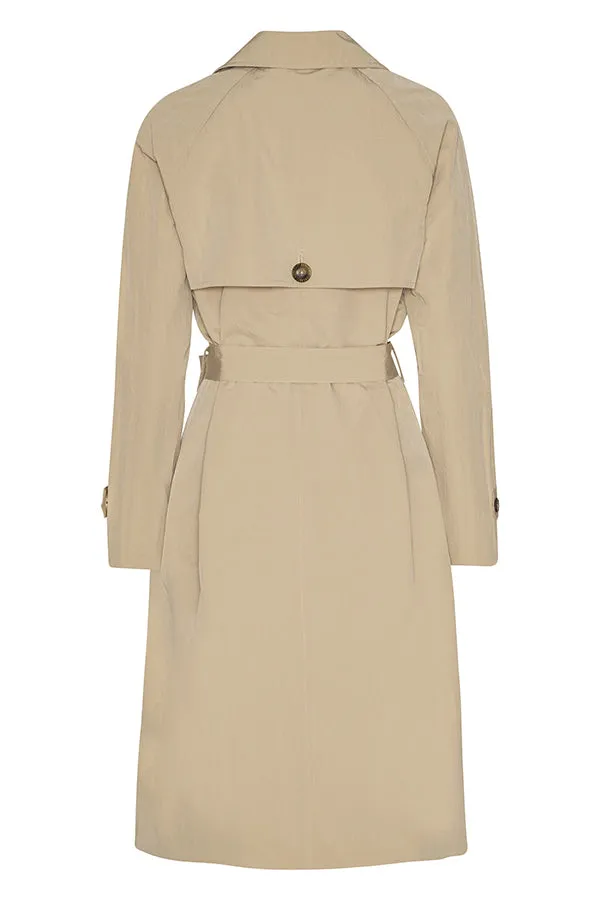 Ilse Jacobsen White Pepper Trench RainCoat