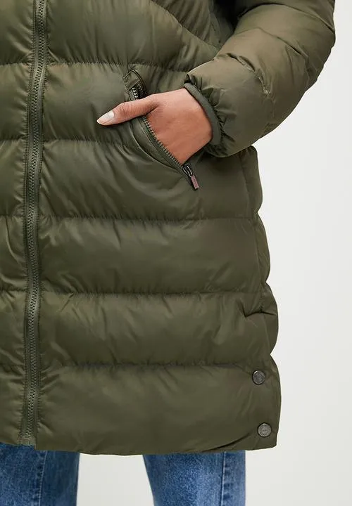 Jeep Women's Longer Length Puffer Jacket
