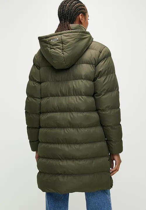 Jeep Women's Longer Length Puffer Jacket