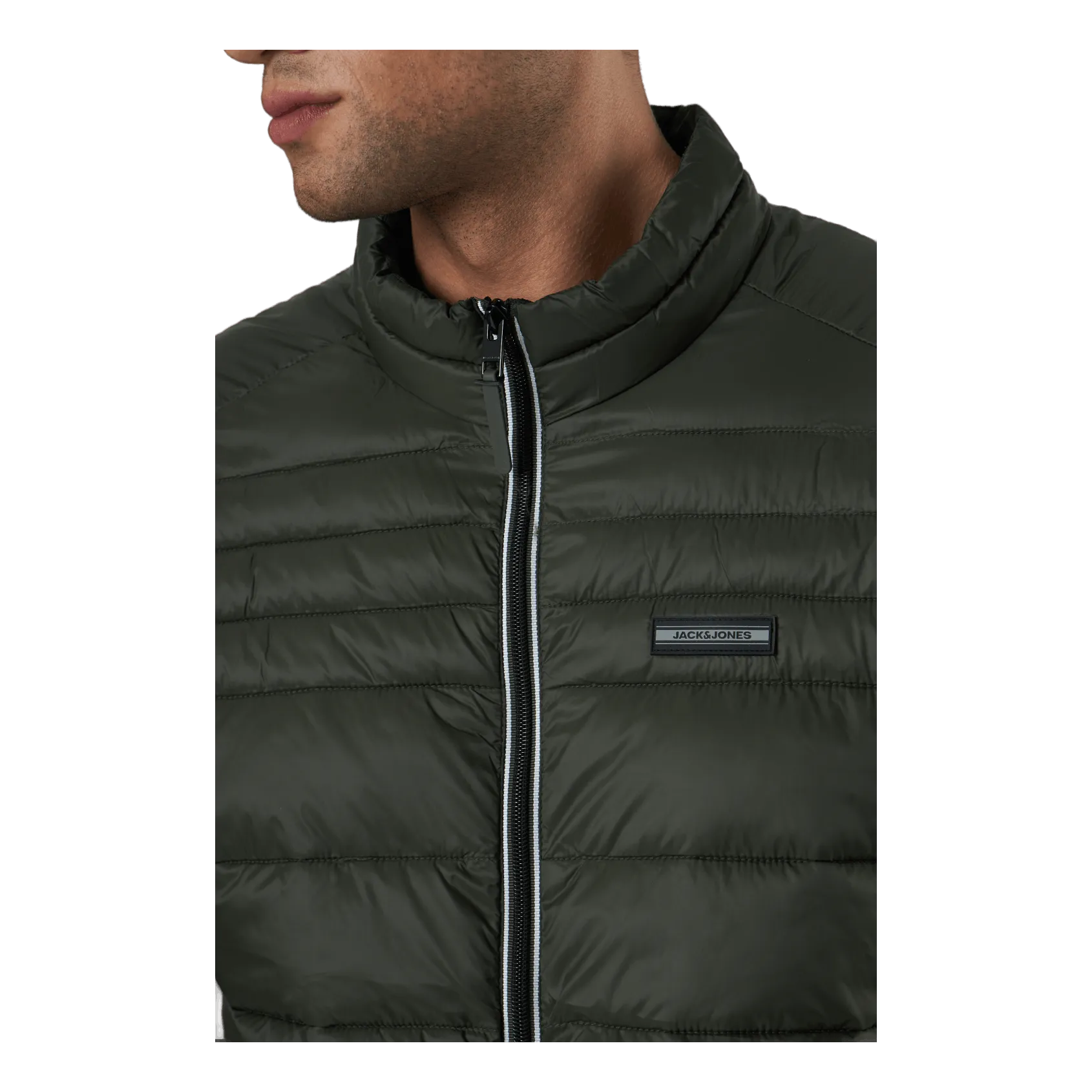 Jjeace Puffer Collar Sts Forest Night