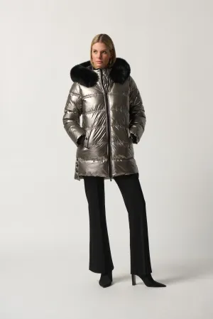 Joseph Ribkoff Hooded Puffer Coat Jr233923