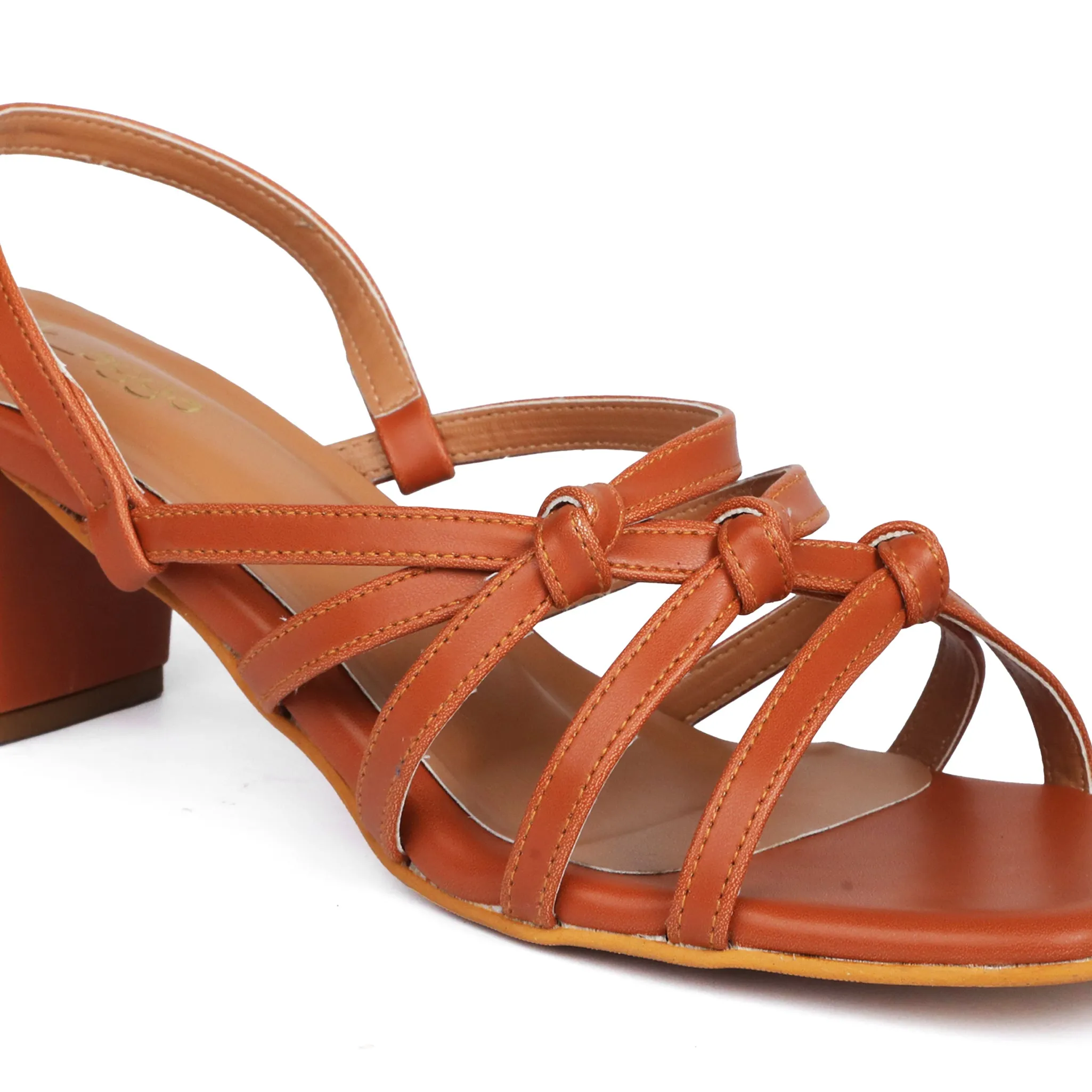 Knot Heels Tan