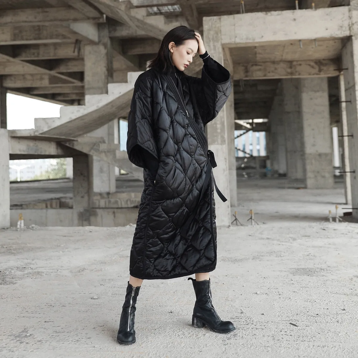 Kose Japanese Quilted Blanket Coat
