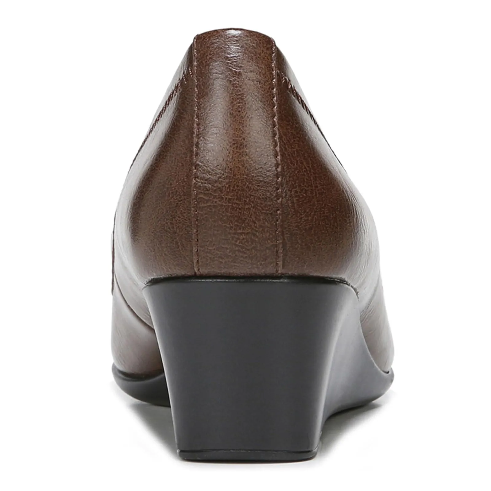 LifeStride Women's Groovy Wedge Pump, darktan, 7 W US