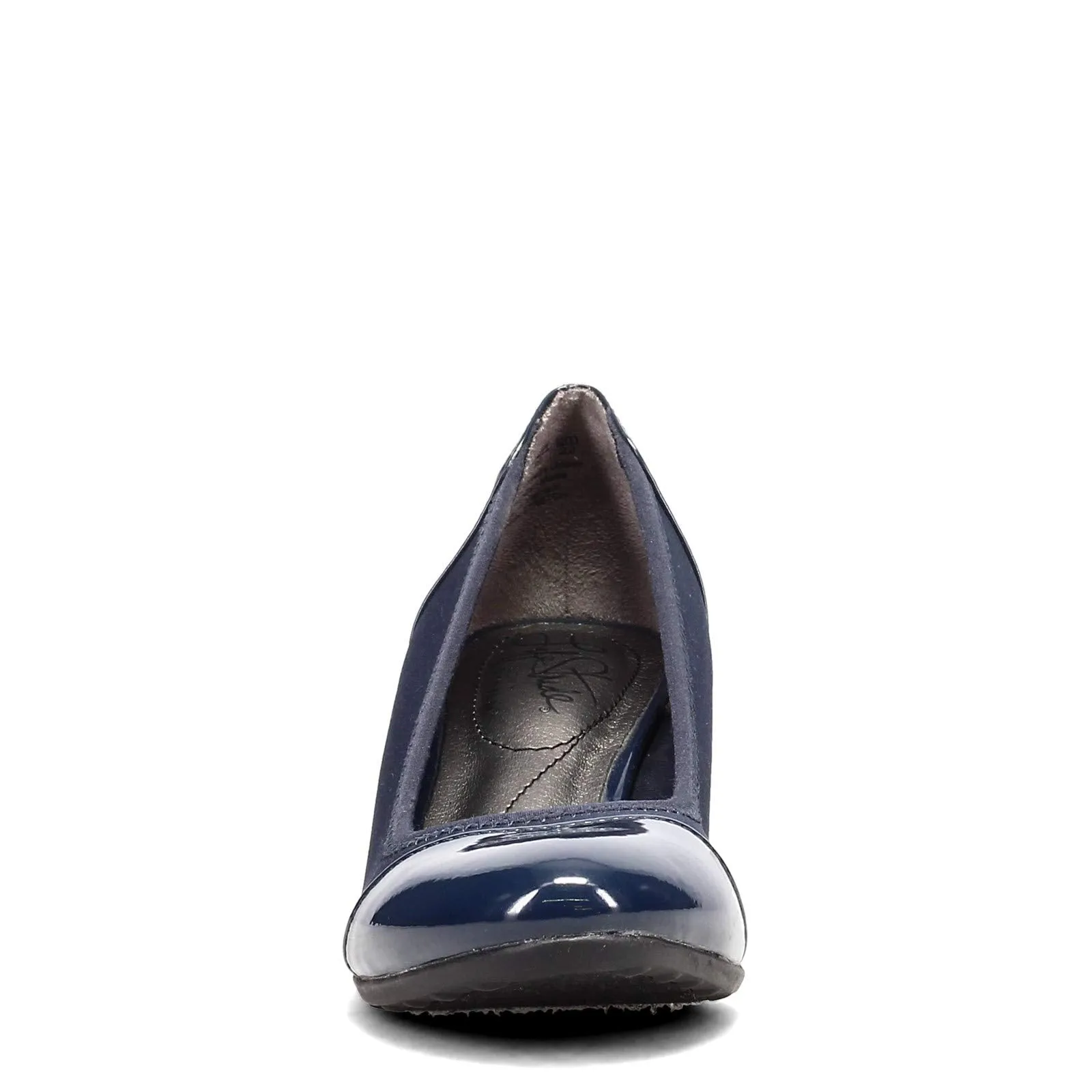 LifeStride Women's Juliana Stretch Wedge Pump, lux Navy, 9 N US