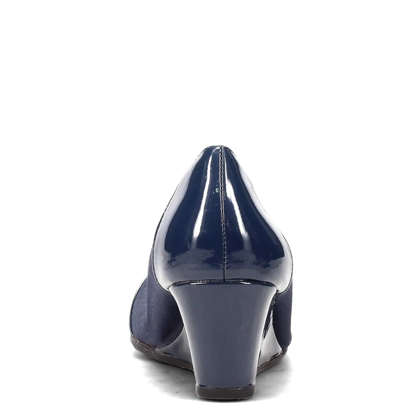 LifeStride Women's Juliana Stretch Wedge Pump, lux Navy, 9 N US