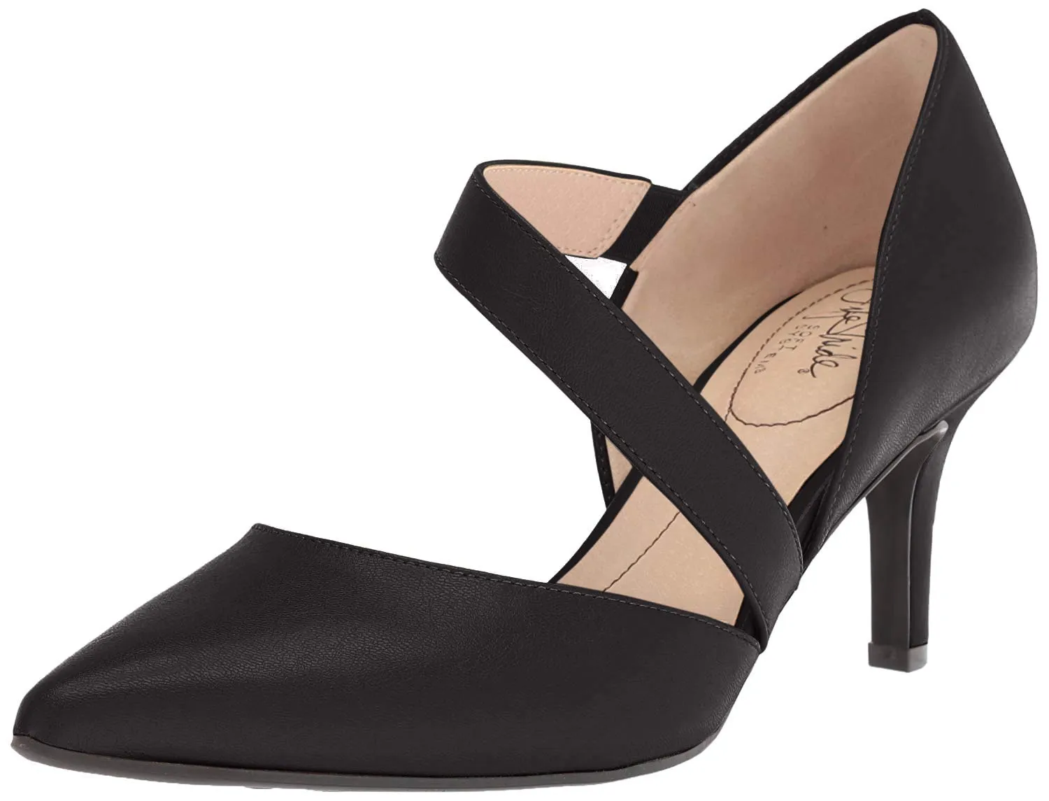 LifeStride Womens Suki Pumps Black Patent 8.5 M