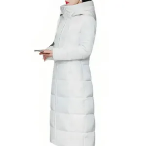 Long, cosy Jastin puffer jacket for winter