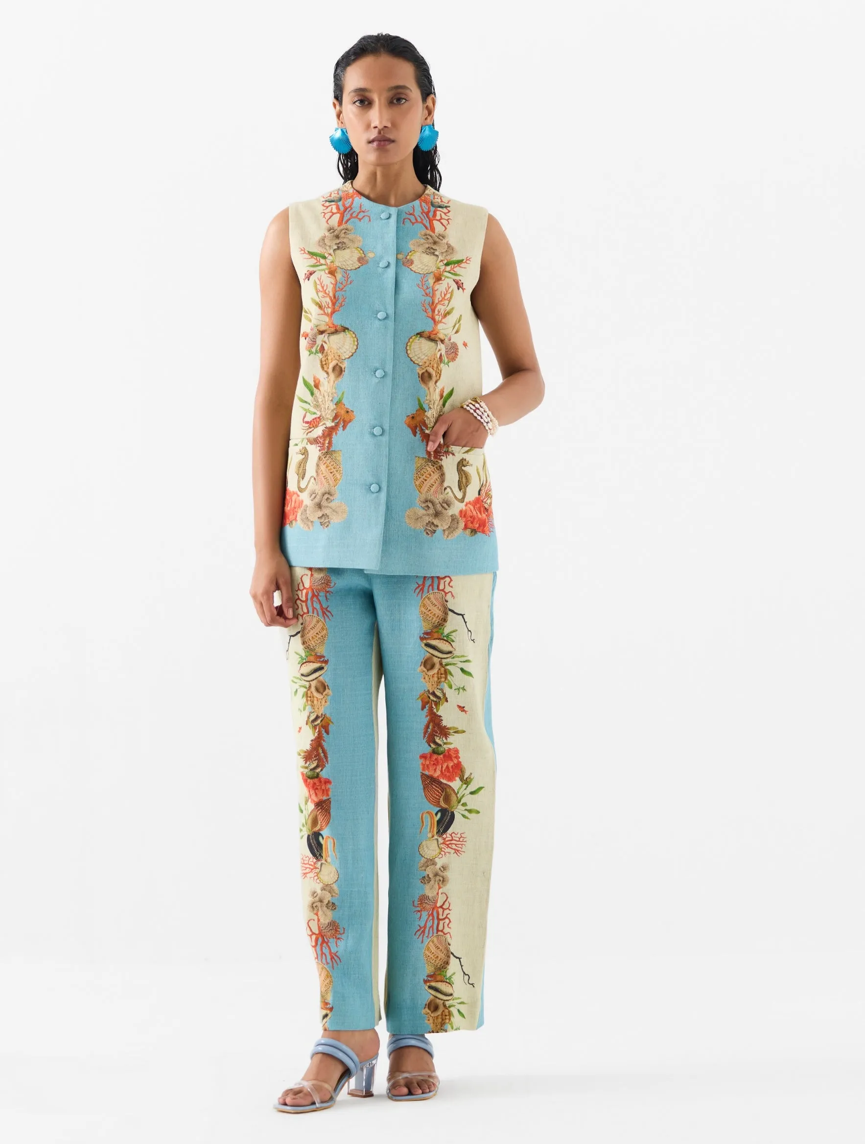 Mapusa blazer and pants