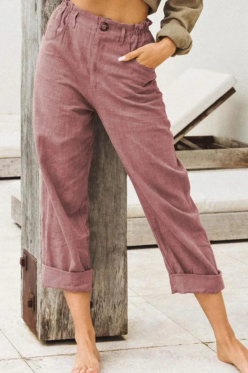 María José® | Casual And Stylish Linen Trousers